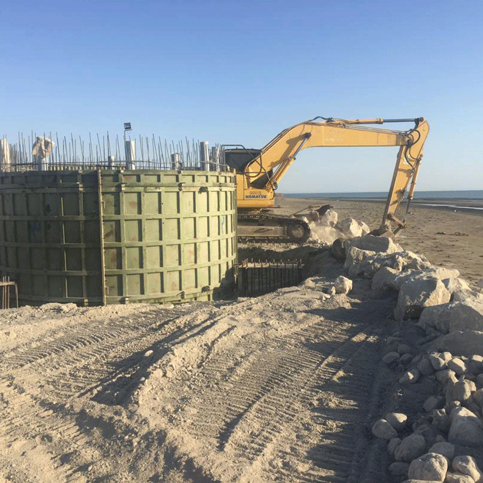 شرکت فربال بنا-صفحه اصلی-آب گیری از دریا (اینتیک)-intake